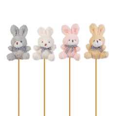 Leszúrható dekoráció - nyuszi - 50 x 12 cm - 4 féle