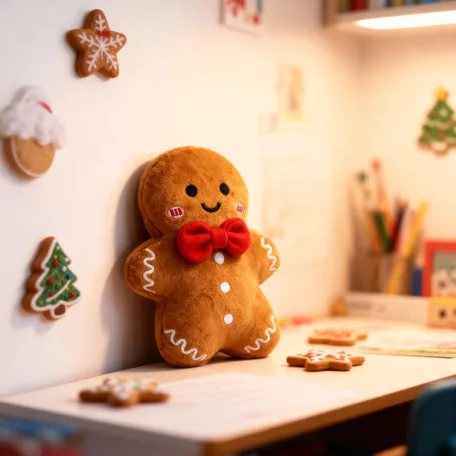 Karácsonyi mézeskalács dekoráció - 20 cm