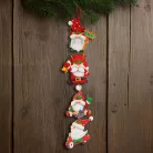 Karácsonyi dekoráció - manó - 75 cm