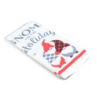 Karácsonyi kendő és edényfogó szett - manós