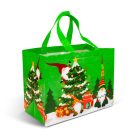 Karácsonyi ajándéktáska - 31 x 25 x 17 cm - 4 féle