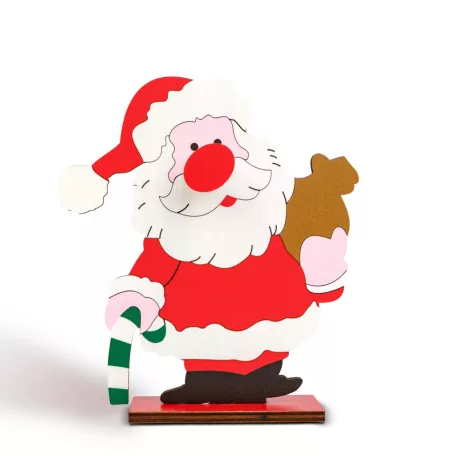 Karácsonyi dekoráció - asztali szemüvegtartó - 14 x 10 cm - 4 féle