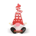 Karácsonyi dekoráció - asztali szemüvegtartó - 14 x 10 cm - 4 féle