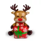 Karácsonyi lufi - rénszarvas - 60 x 65 cm