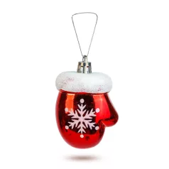   Karácsonyi dekoráció - téli kesztyű - 7,2 x 5 cm - 2 db / csomag