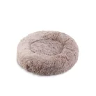 Kutyafekhely - kör - "M" méret - 60 cm - világosbarna