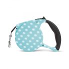 Automata póráz - 5 m - kék, pöttyös