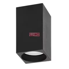 GU10 mennyezeti lámpa fekete