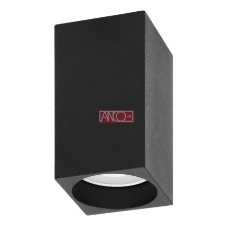 GU10 mennyezeti lámpa fekete