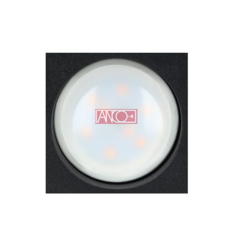 GU10 mennyezeti lámpa fekete