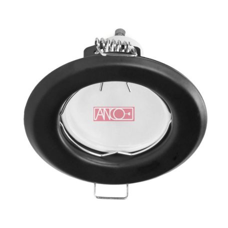 Beépíthető spotlámpa fix, fekete