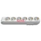 Szerelhető asztali hosszabbító, 6-os