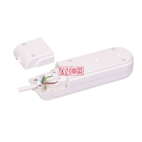 Szerelhető asztali hosszabbító, 6-os