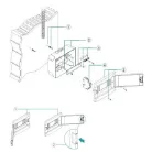 Falonkivüli biztosítéktábla 12/1