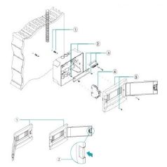 Falonkivüli biztosítéktábla 12/1
