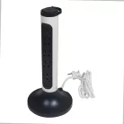 Legrand 694505 Elosztótorony, 4x2P+F, túlfeszültség-védelemmel, 2 m vezetékkel, fehér/fekete