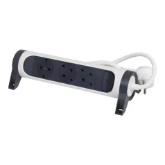   Legrand 694527 Elosztósor Premium 3x2P+F forgatható, 1,5 m vezetékkel, fehér