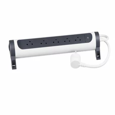 Legrand 694542 Elosztósor Premium 5x2P+F forgatható, 5 m vezetékkel, fehér