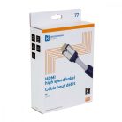 Nagy Sebességű Hdmi Kábel Ethernettel HDMI Csatlakozó - HDMI Csatlakozó 1.80 m Bronz