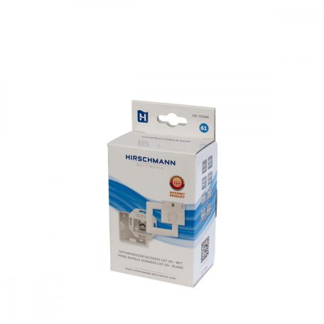 IDC 1000M Data wall box CAT6A - white