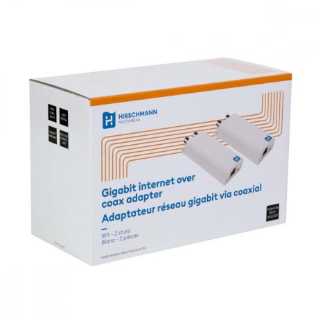 INCA 1G Gigabit internet over coaxadapter set