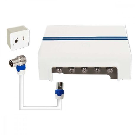 F-KAB5 150 cm CATV cable with IEC female and F male connector | Shopconcept