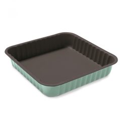   Guardini Négyzetes tepsi tapadásmentes bevonattal 24cm x 24 cm zöld