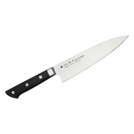 Satake 802-789 Satoru Gyuto (Séf) japán konyhakés, 21 cm penge hossz, rozsdamentes acél, kemény műanyag markolat