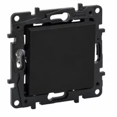 Legrand 863501 Niloé Step egypólusú kapcsoló 10AX fekete