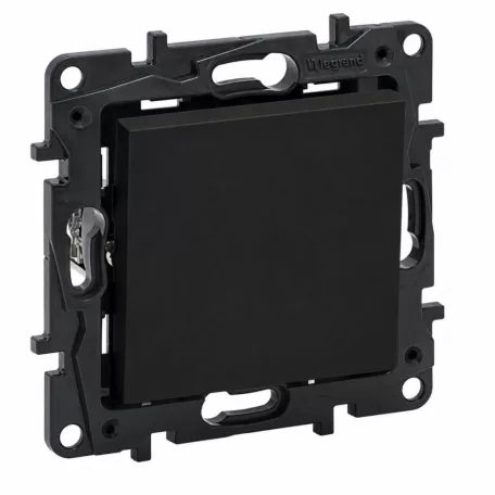 Legrand 863501 Niloé Step egypólusú kapcsoló 10AX fekete