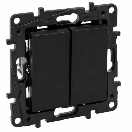 Legrand 863505 Niloé Step csillárkapcsoló 10AX fekete
