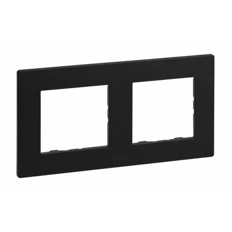 Legrand 863592 Niloé Step 2-es keret fekete