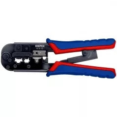   Karos krimpfogók Western dugaszokhoz Western-dugaszok RJ11/12 (6-pin) 9.65 mm, RJ45 (8-pin)11.68 mm