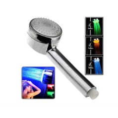   BEWELLO Többszínű világítású LED zuhanyfej  színváló RGB LED zuhanyfej