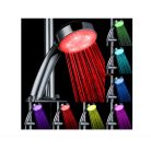 BEWELLO Többszínű világítású LED zuhanyfej  színváló RGB LED zuhanyfej