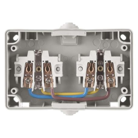 EMOS Dupla aljzat IP44 SCHUKO