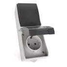 EMOS Aljzat és váltókapcsoló IP44 SCHUKO