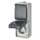 EMOS Aljzat és váltókapcsoló IP44 SCHUKO