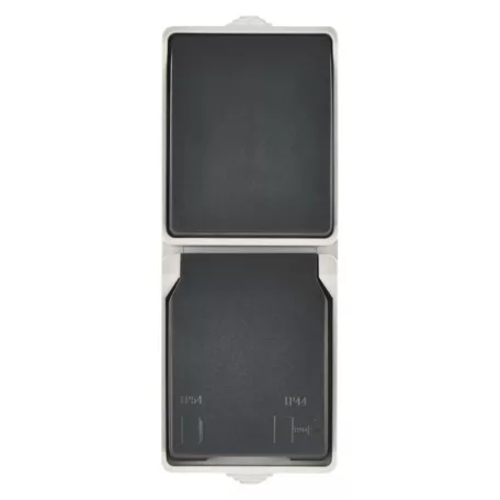 EMOS Aljzat és váltókapcsoló IP44 SCHUKO