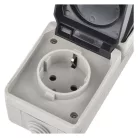 EMOS Aljzat és váltókapcsoló IP44 SCHUKO