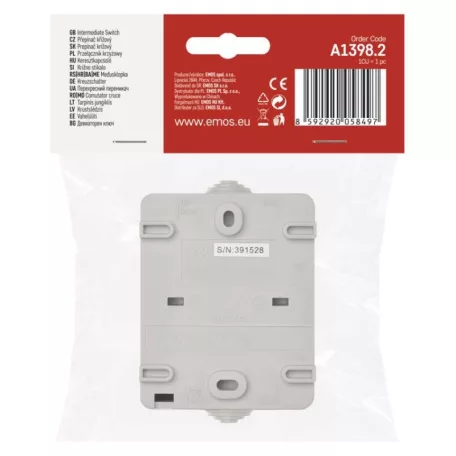 EMOS Kapcsoló 250 V/10 AX IP54
