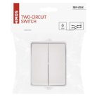 EMOS Kapcsoló IP54, fehér