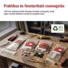 Kör alakú kábelbilincs 6 mm, fekete, 50 szt