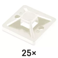 Öntapadó talp 3M 20×20, fehér, 25 szt