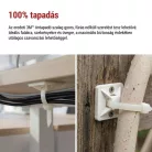 Öntapadó talp 20×20, fehér, 25 db