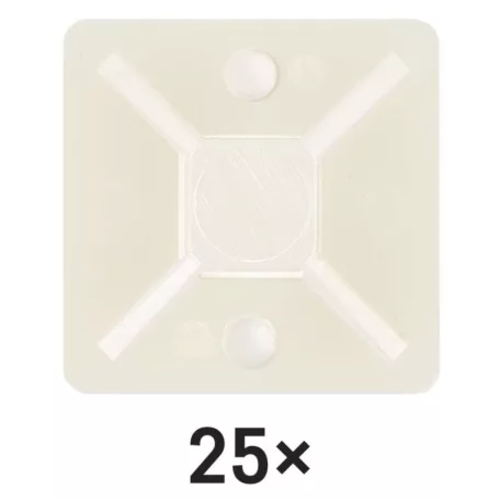 Öntapadó talp 20×20, fehér, 25 db