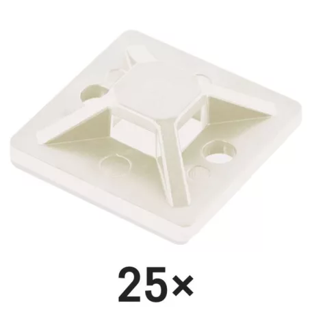 Öntapadó talp 3M 30×30, fehér, 25 szt