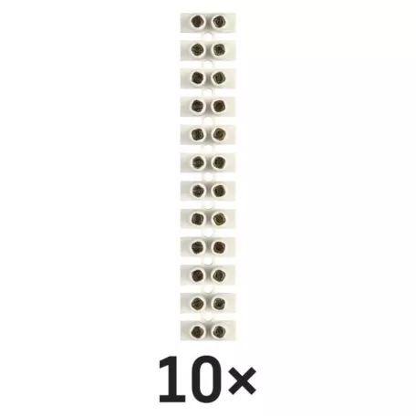 Sorkapocs 2,5–4mm2, fehér, 10 szt