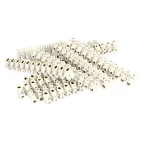 Sorkapocs 4–6mm2, fehér, 10 db