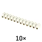 Sorkapocs 4–6mm2, fehér, 10 szt